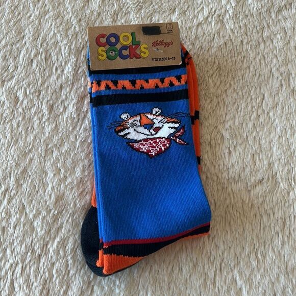 Tony The Tiger Kelloggs Cool Socks size 6-13 - Picture 11 of 16